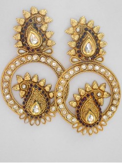 Polki Earrings